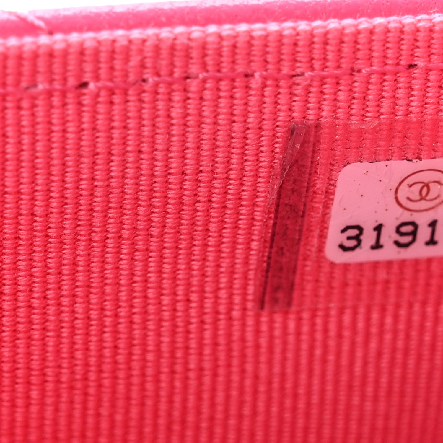 Chanel Shiny Goatskin Quilted Chanel 19 Flap Wallet Dark Pink 8 of 10