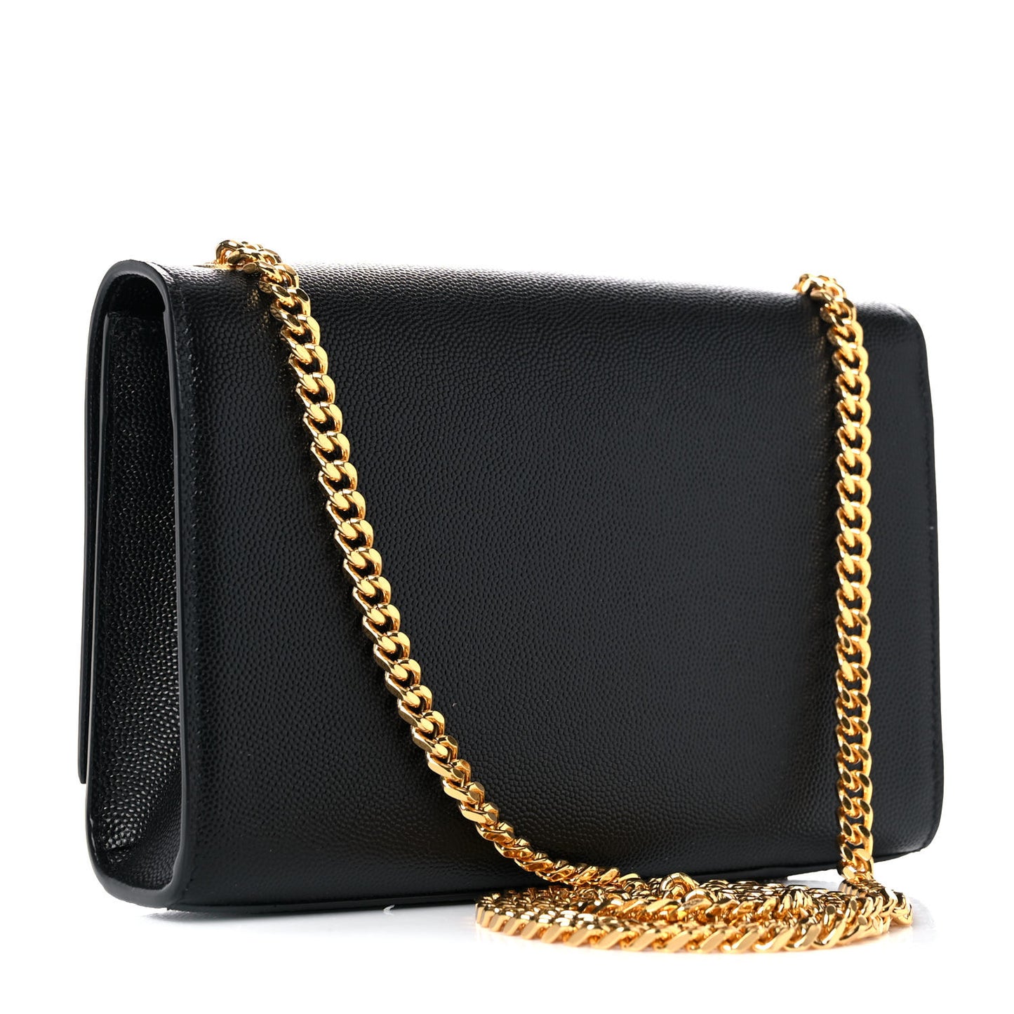 Grain De Poudre Small Classic Monogram Kate Tassel Satchel Black