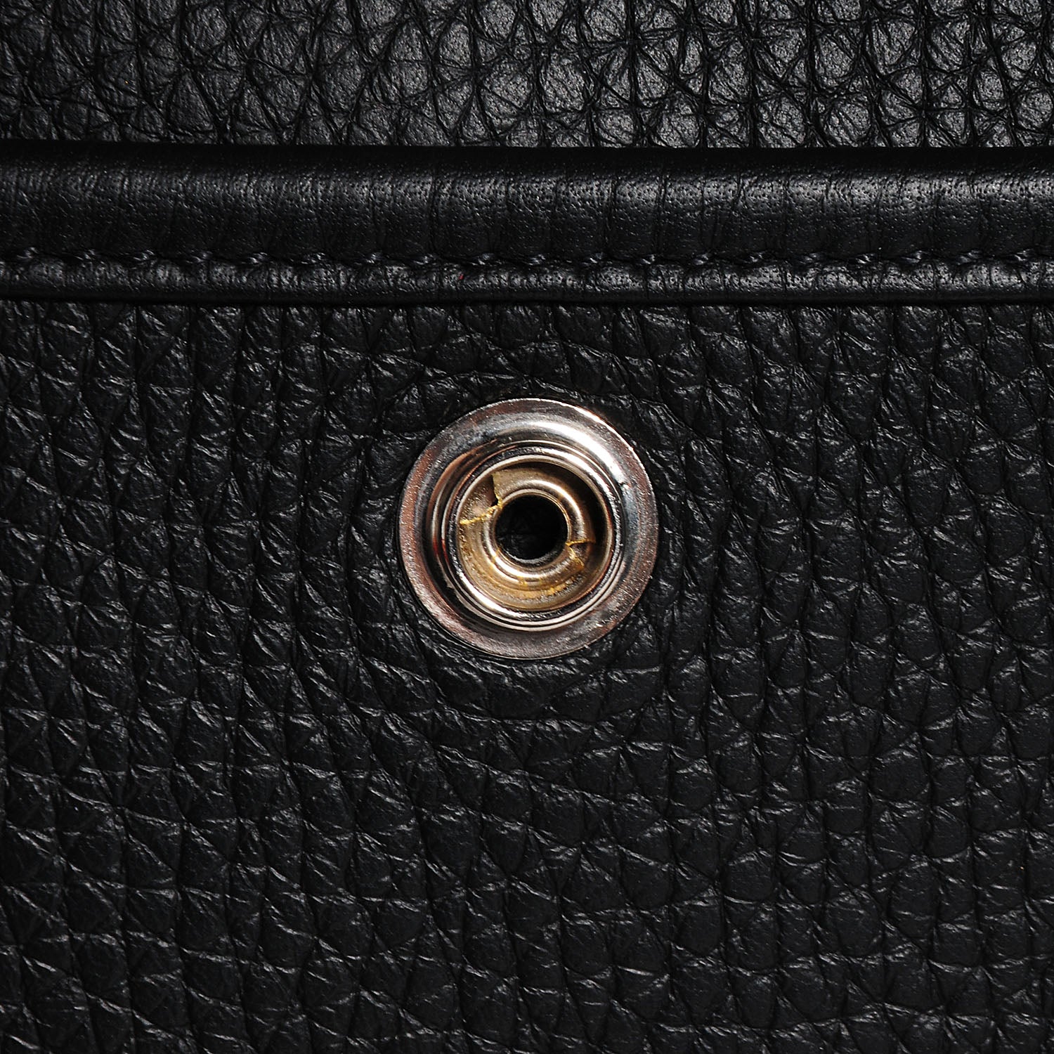 Hermes Taurillon Clemence Evelyne III PM Black 12 of 16