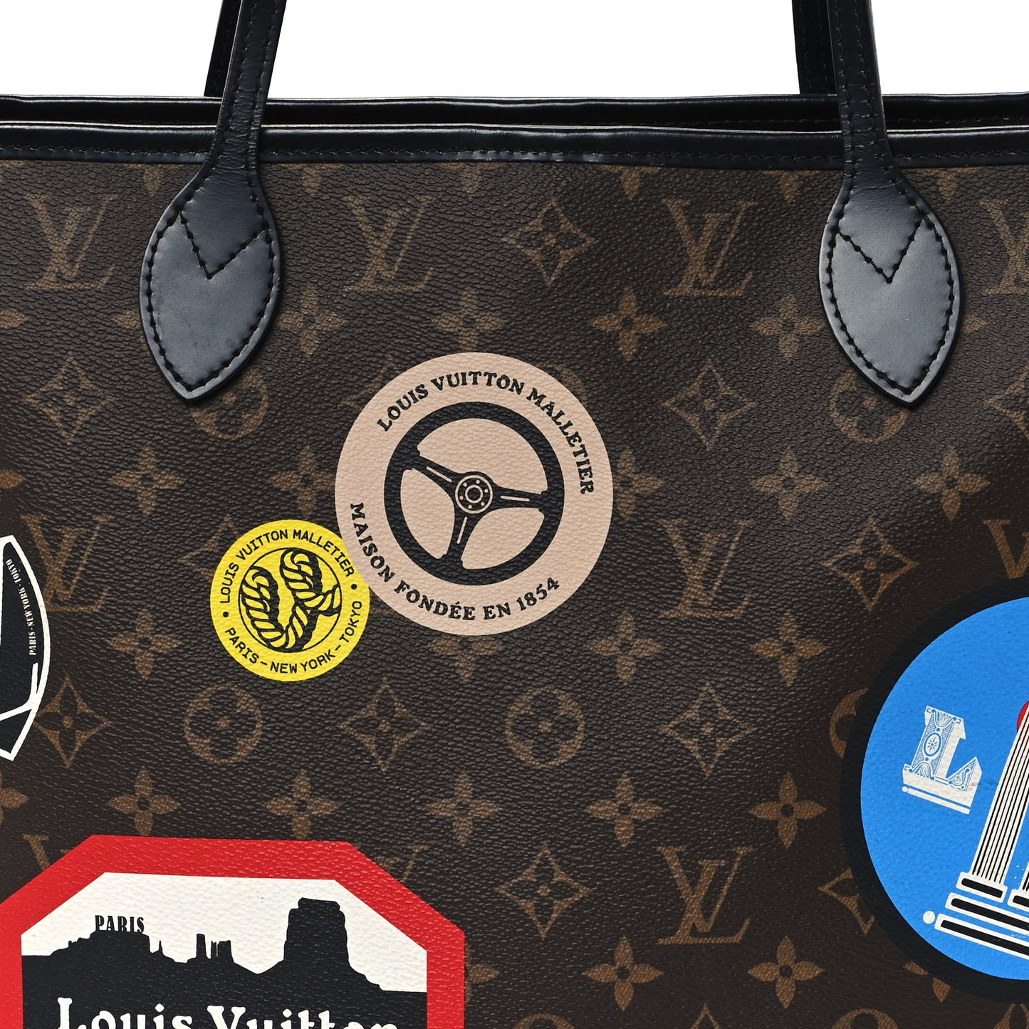 Monogram My LV World Tour Neverfull MM