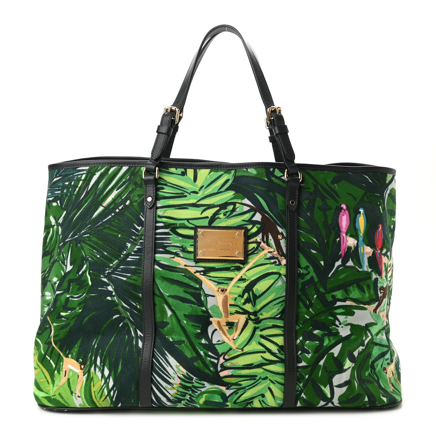Louis Vuitton Canvas Printed Aventure Ailleurs Cabas GM 1 of 9