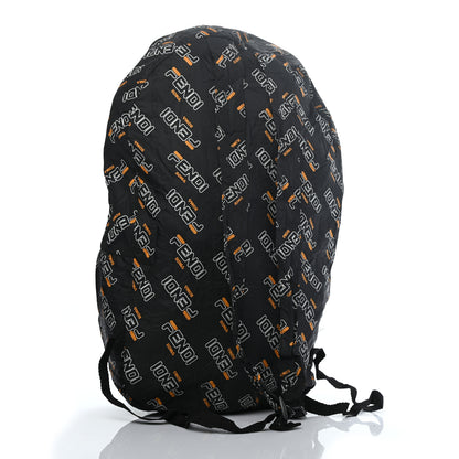 Fendi X FILA Calfskin Mania Backpack Help Bag Charm Black 10 of 14