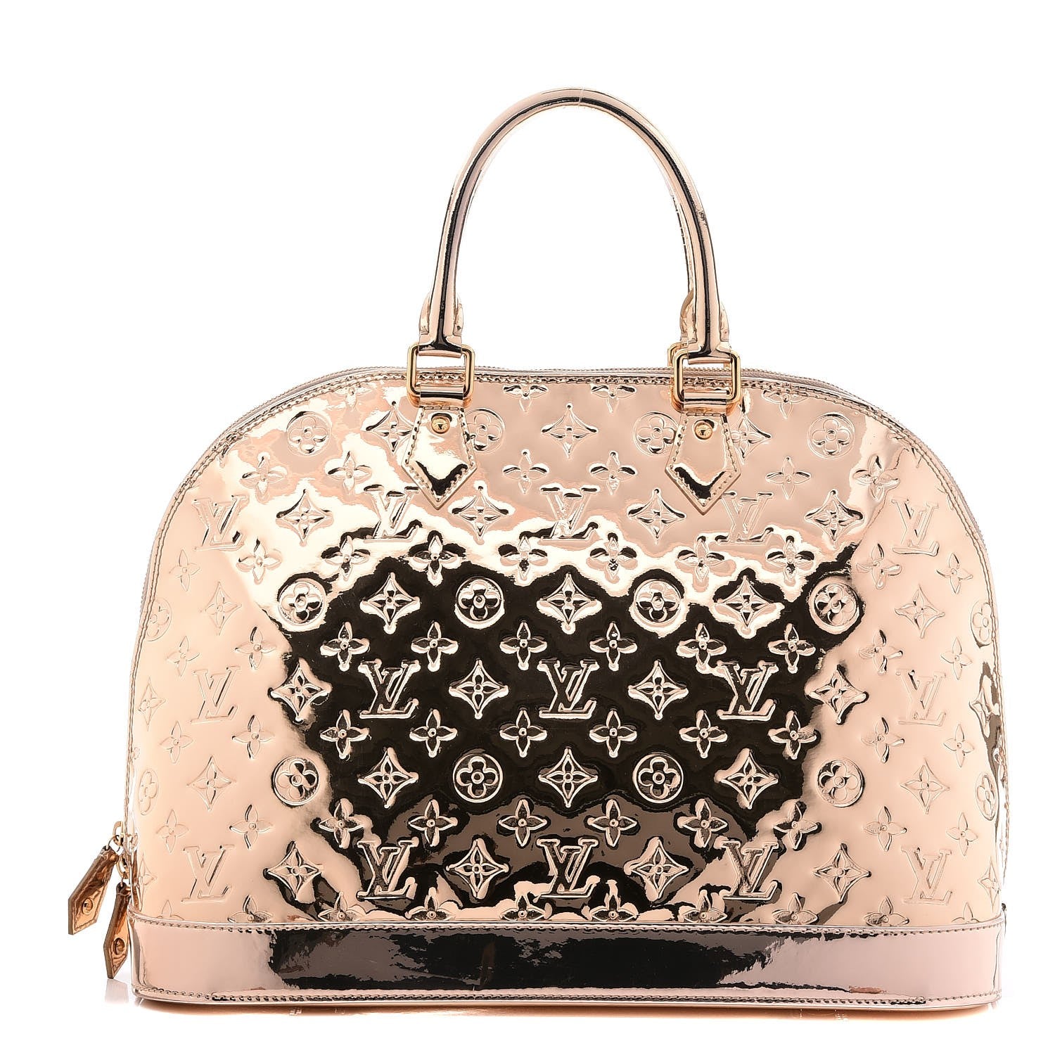 Louis Vuitton Monogram Miroir Alma MM Gold 1 of 7
