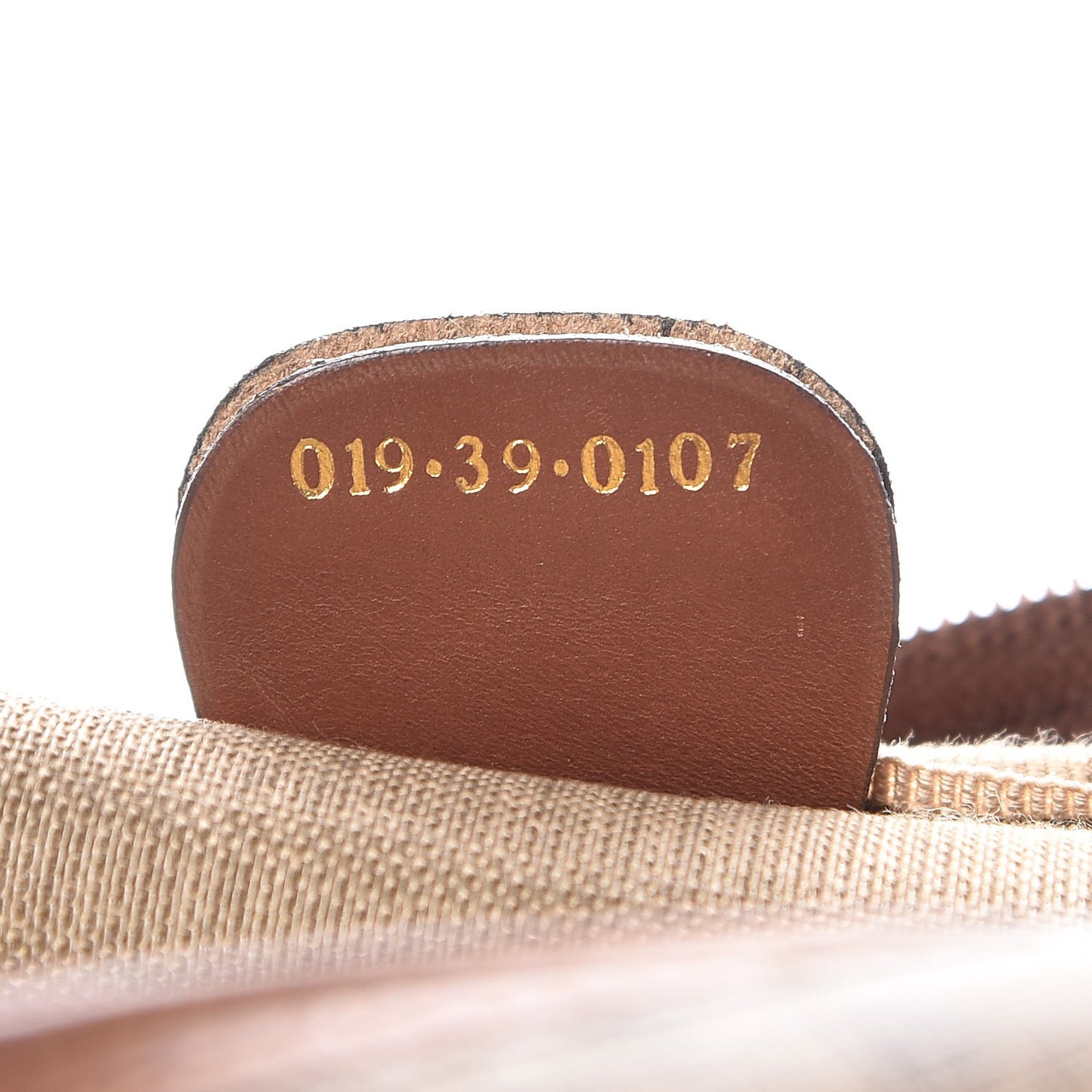 Min Vintage GG Supreme Monogram Web Messenger Bag Brown