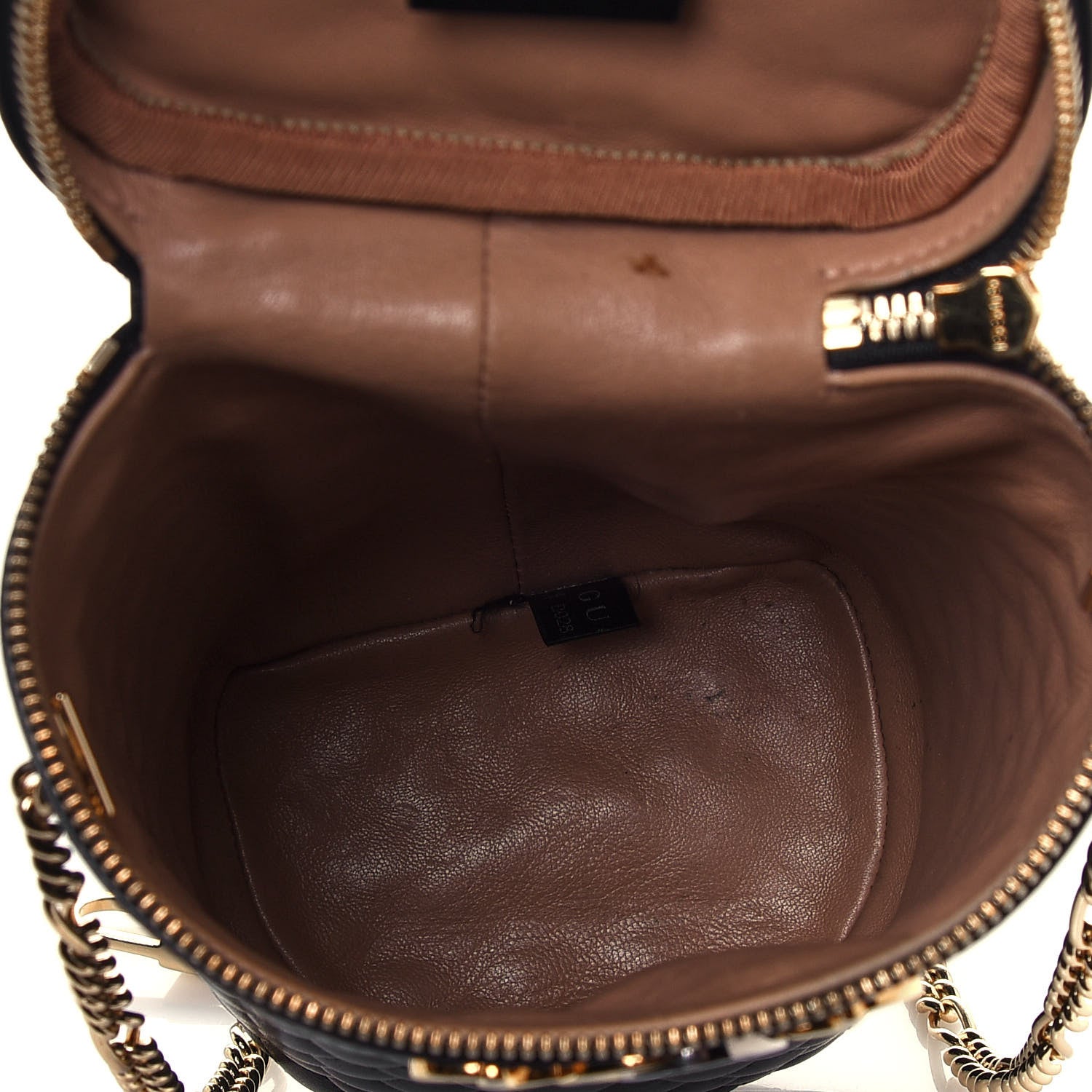 Gucci Calfskin Trapuntata Zumi Belt Bag Black 5 of 14