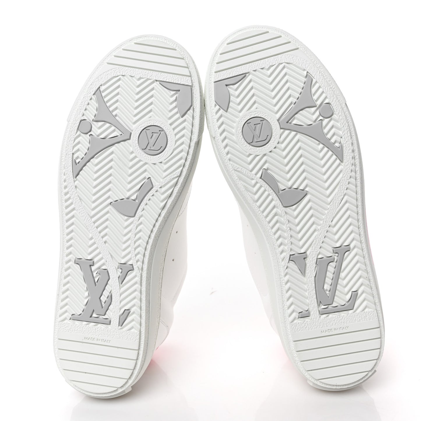 Calfskin Charlie Sneaker 40 White Rose Clair