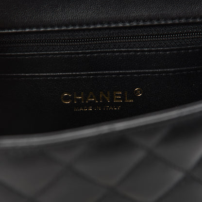 Chanel Lambskin Quilted Mini Square Flap Black 8 of 11