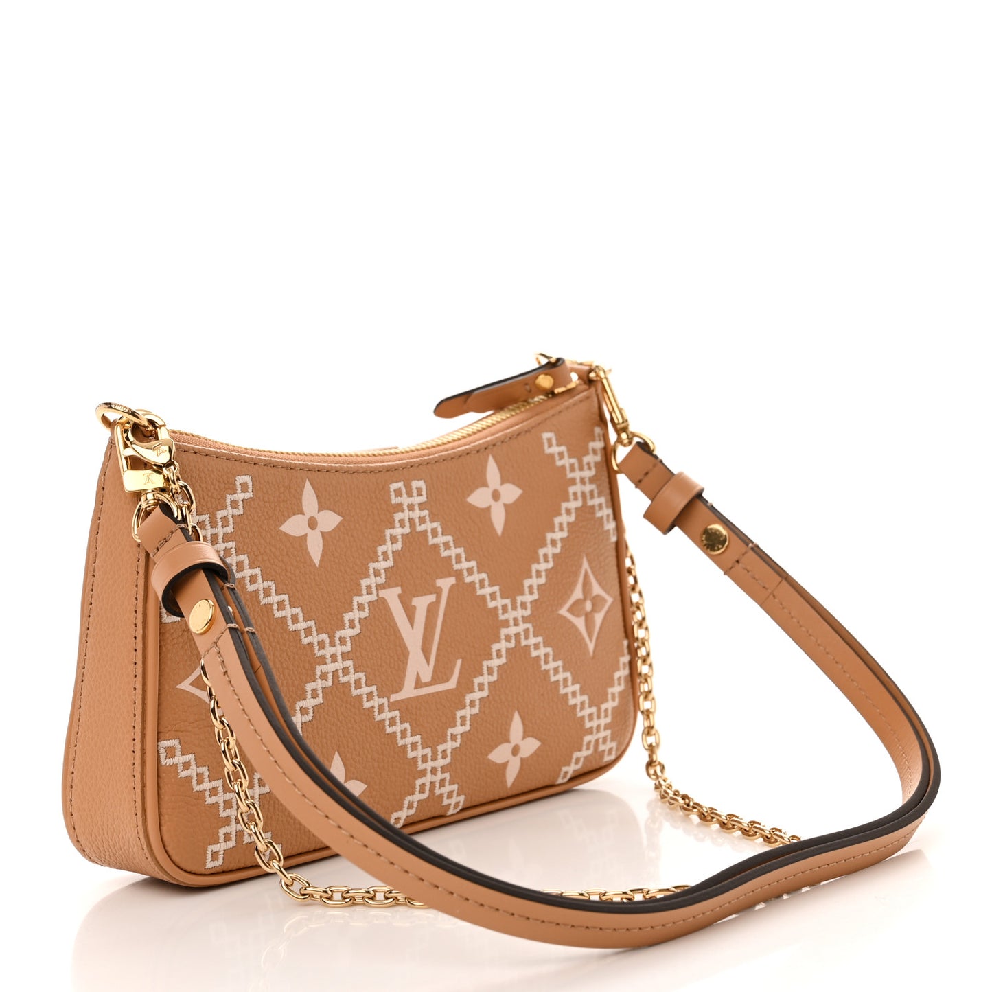 Empreinte Monogram Giant Broderies Easy Pouch On Strap Arizona