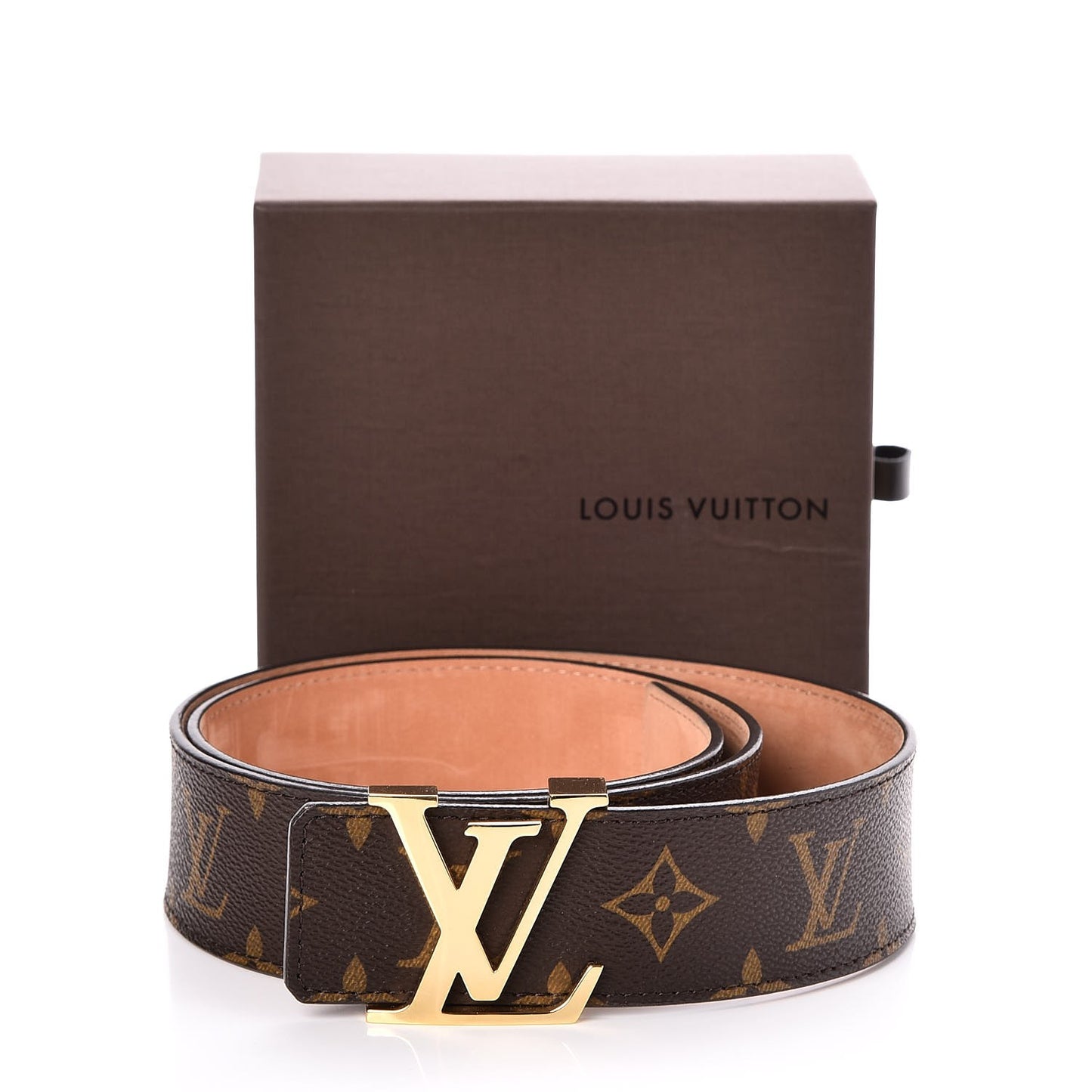 Monogram LV Initiales Belt 85 34