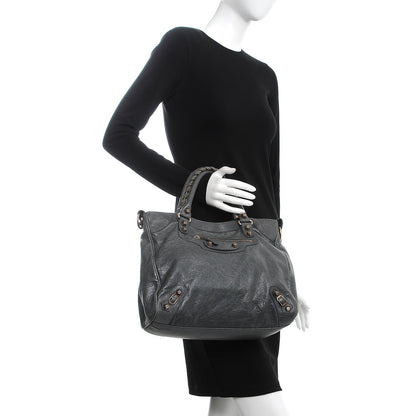 Balenciaga Agneau Giant 12 Rose Gold Hardware Velo Gris Tarmac 3 of 10