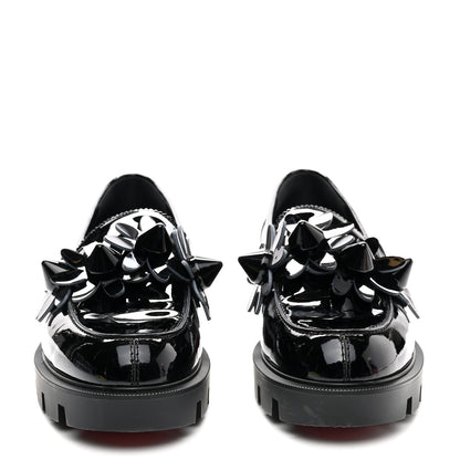 Christian Louboutin Patent Daisy Loafers 40.5 Black 2 of 9