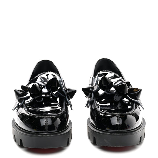 Patent Daisy Loafers 40.5 Black
