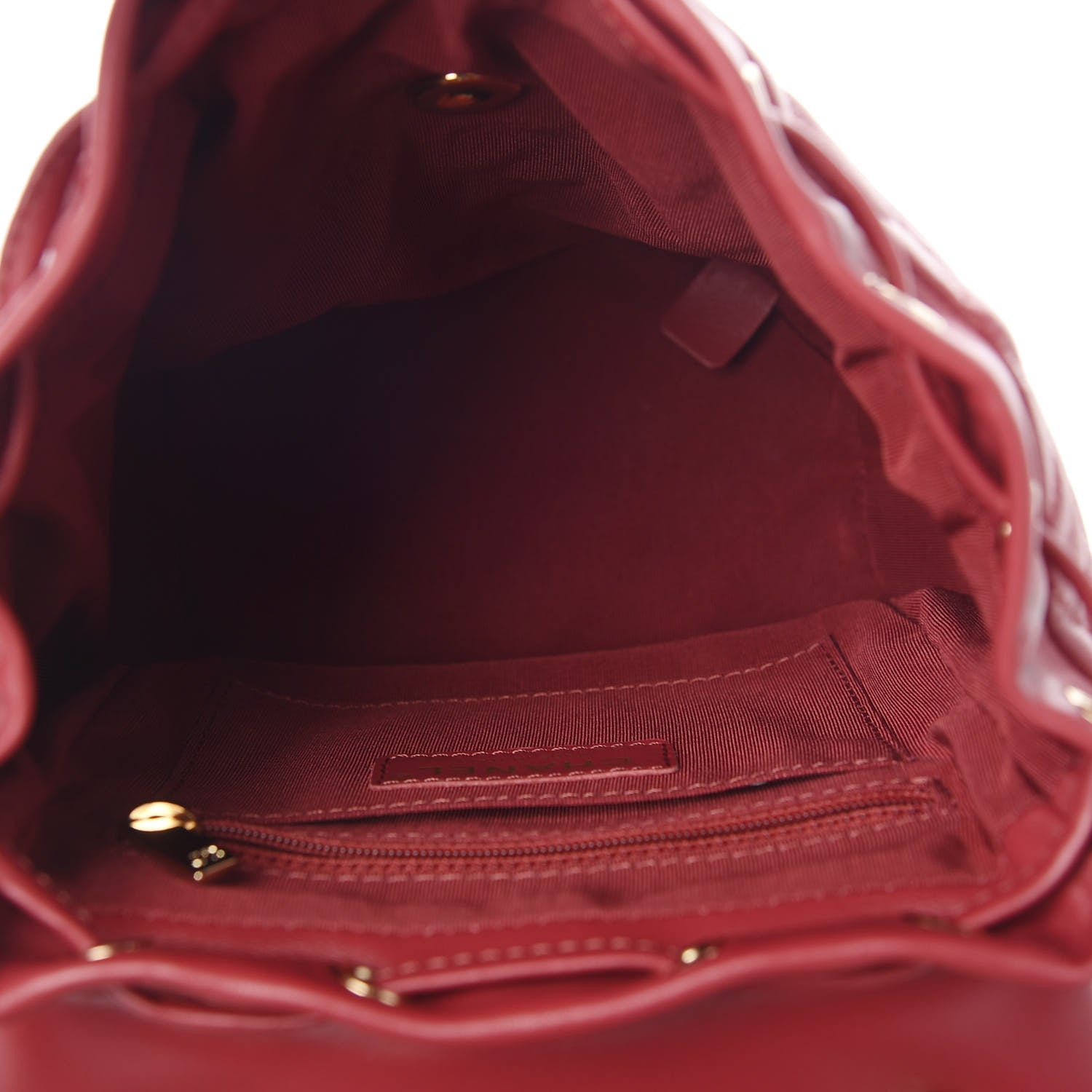Chanel Calfskin Quilted Mini Urban Spirit Backpack Red 4 of 10