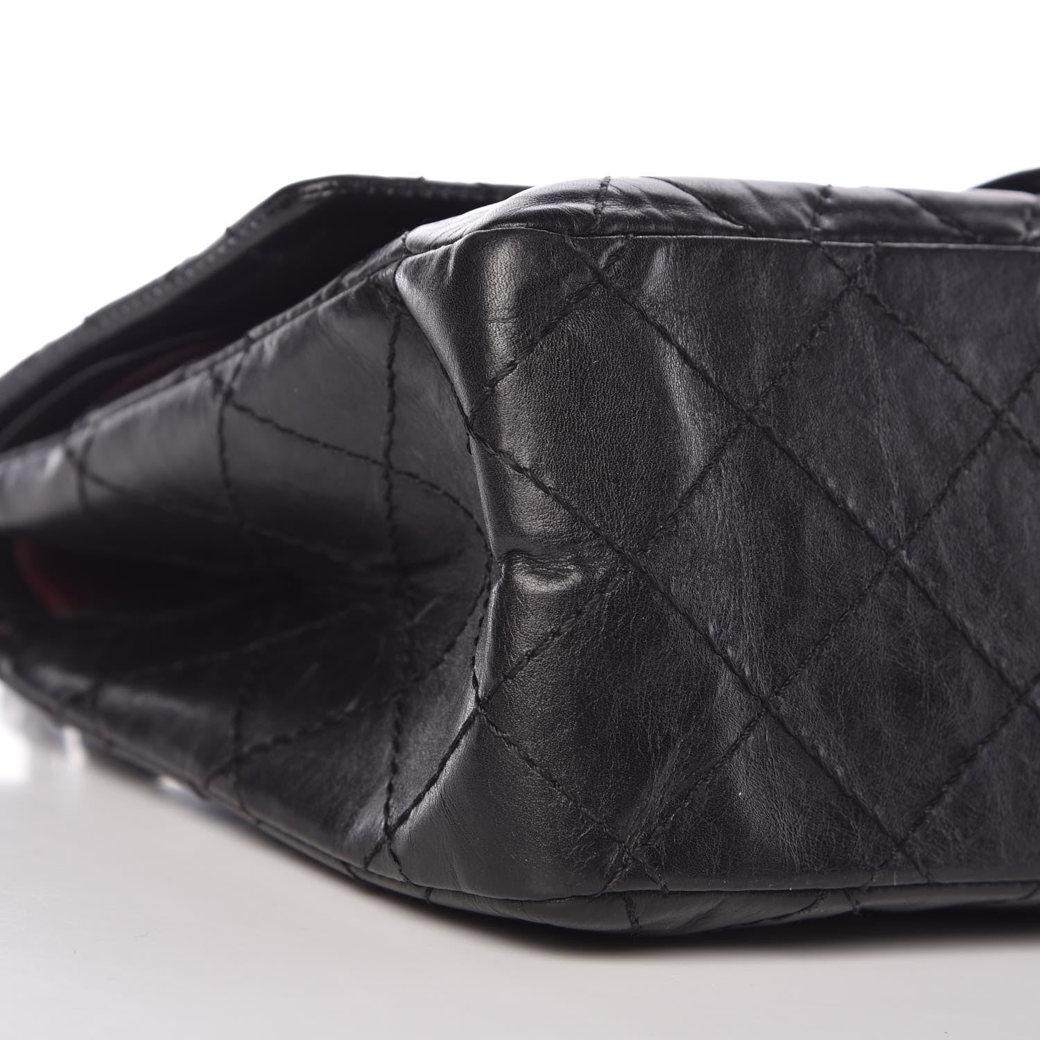 Chanel Aged Calfskin Quilted 2.55 Reissue 226 Flap Black 9 of 11