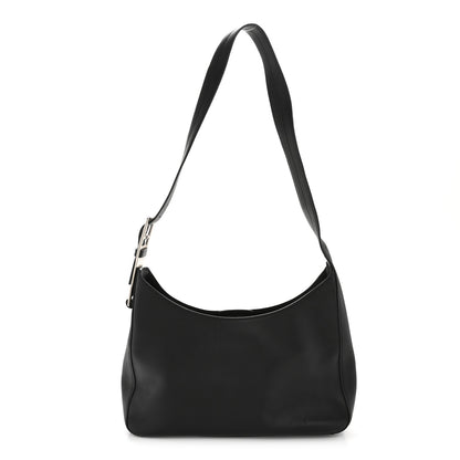Prada Vitello Trend Shoulder Bag Black 1 of 14