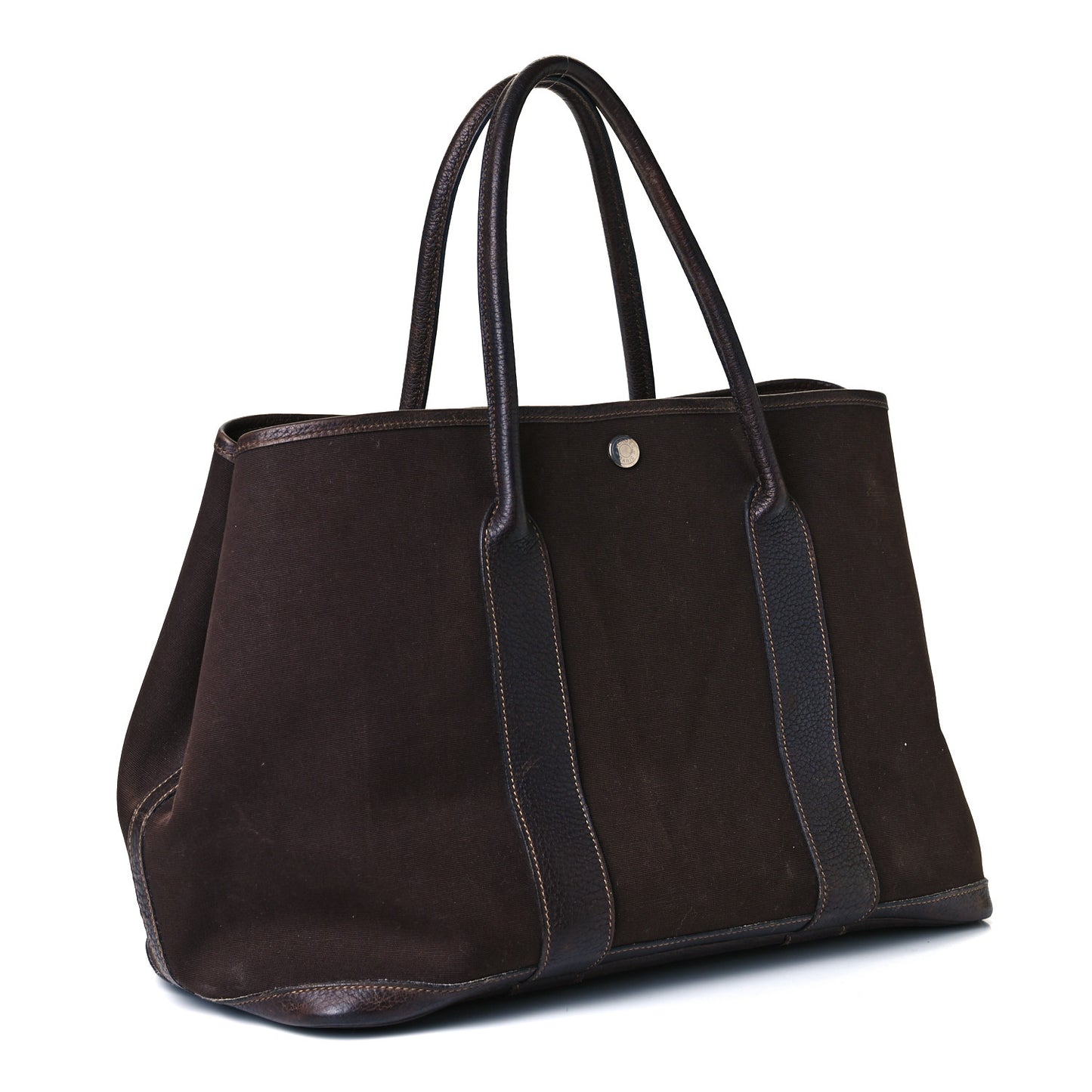 Toile Negonda Garden Party Tote 36 MM Chocolate