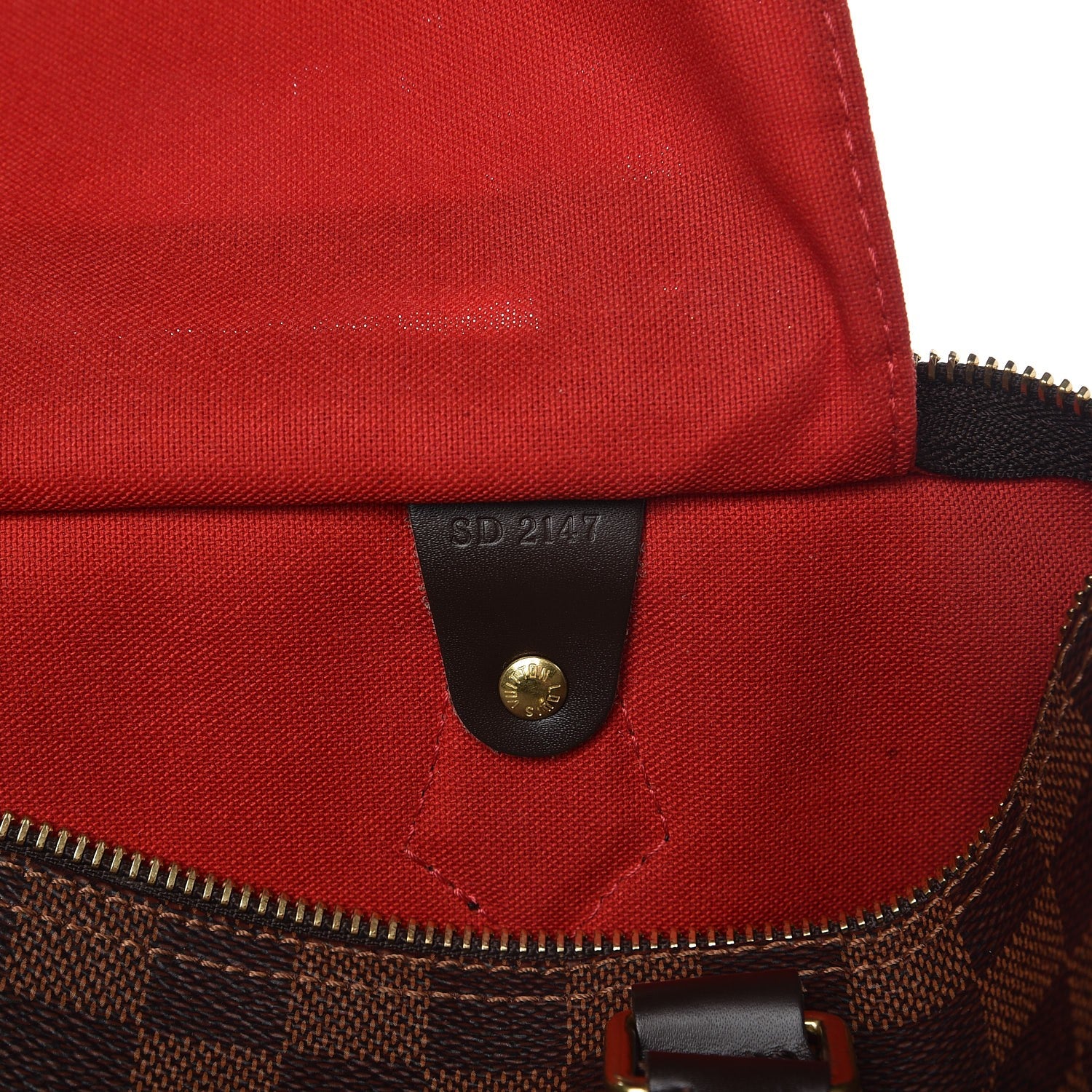 Louis Vuitton Damier Ebene Speedy 30 6 of 8