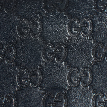 Gucci Guccissima Wave Continental Wallet Blue 9 of 9