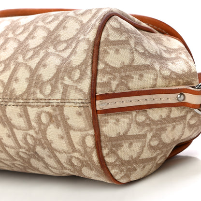 Christian Dior Monogram Romantique Trotter Flap Bag Beige 10 of 18