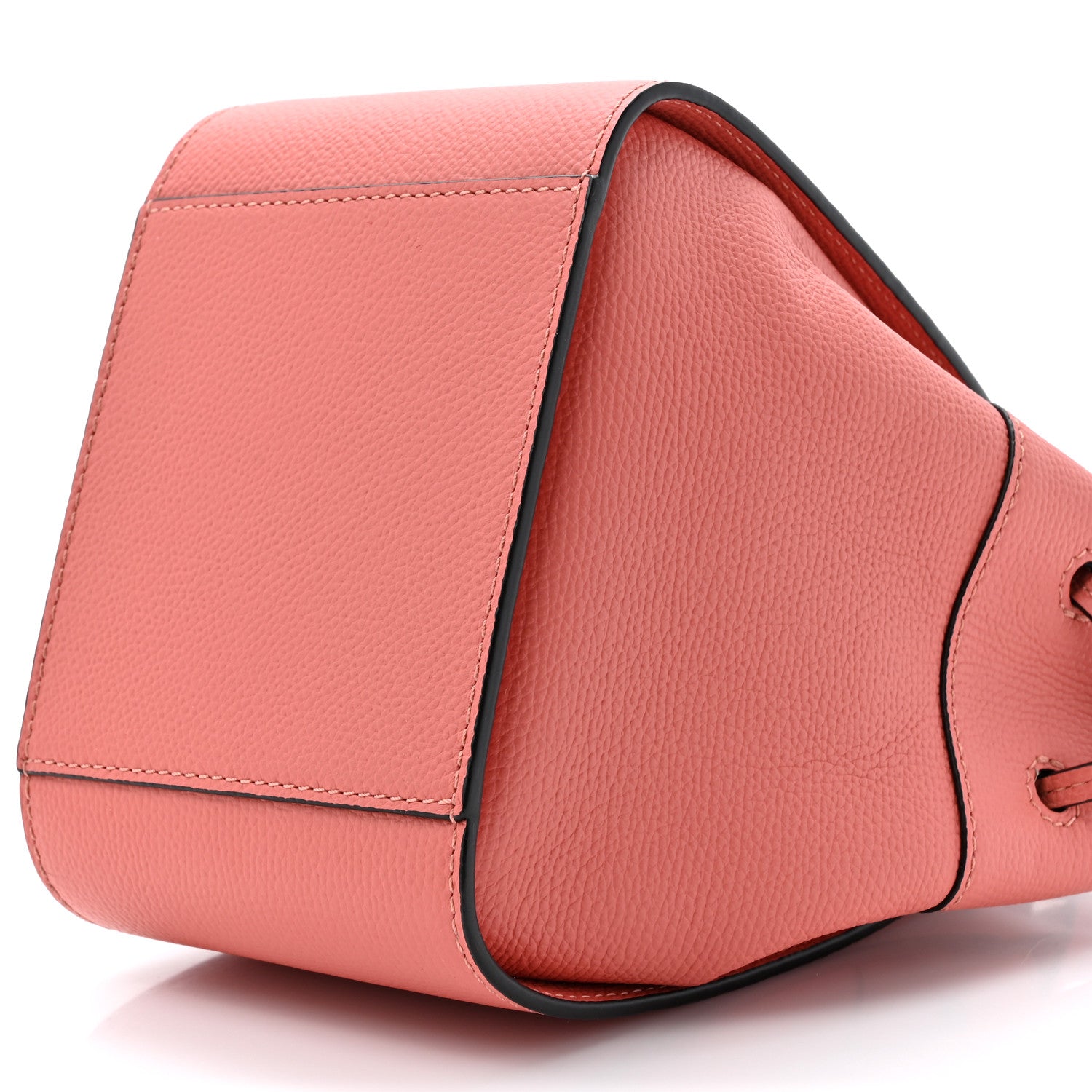 Loewe Grained Calfskin Mini Hammock Shoulder Bag Pink Tulip 9 of 10