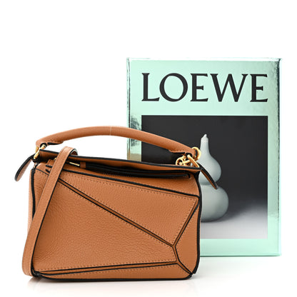 Loewe Calfskin Mini Puzzle Bag Tan 11 of 11