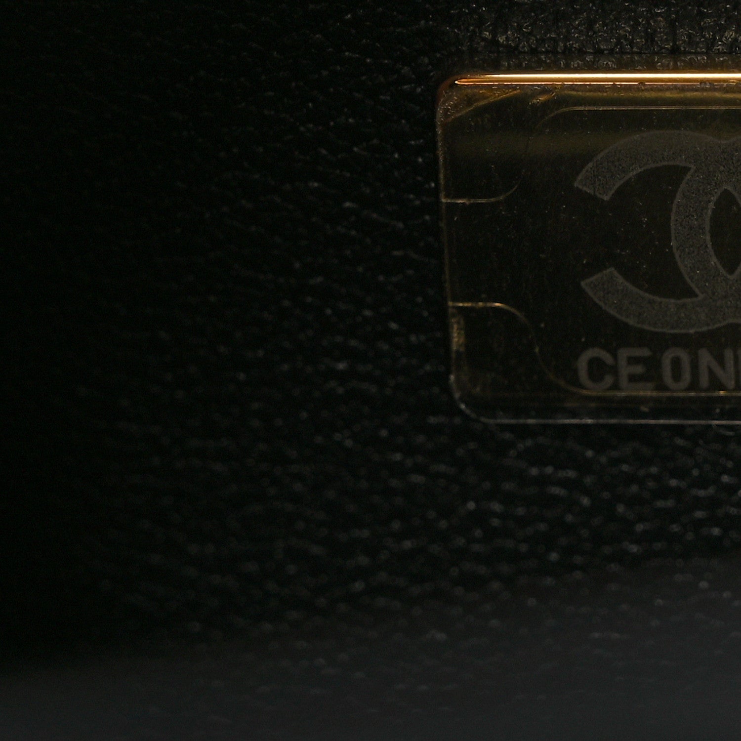 Chanel Lambskin Quilted Clutch Mini Flap Bag Black 7 of 12
