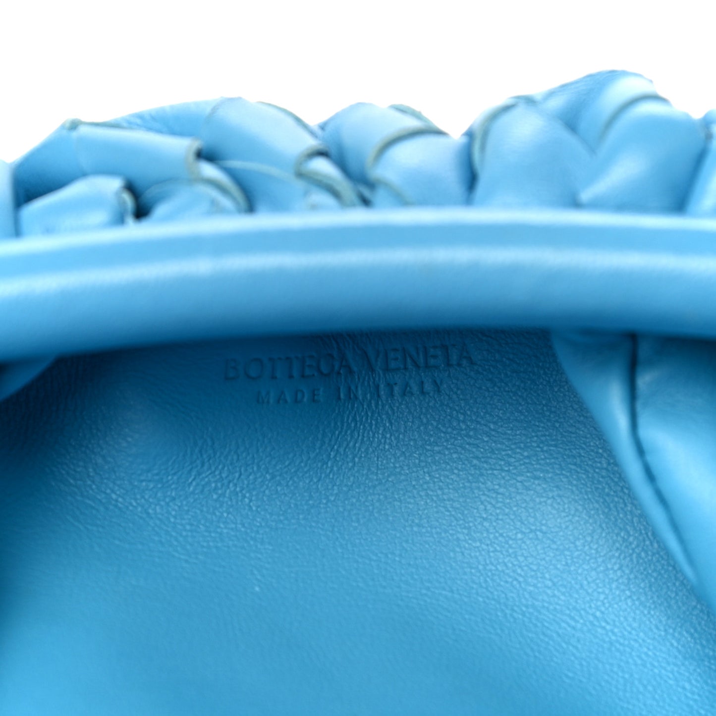 Nappa Intrecciato The Mini Pouch Swimming Pool