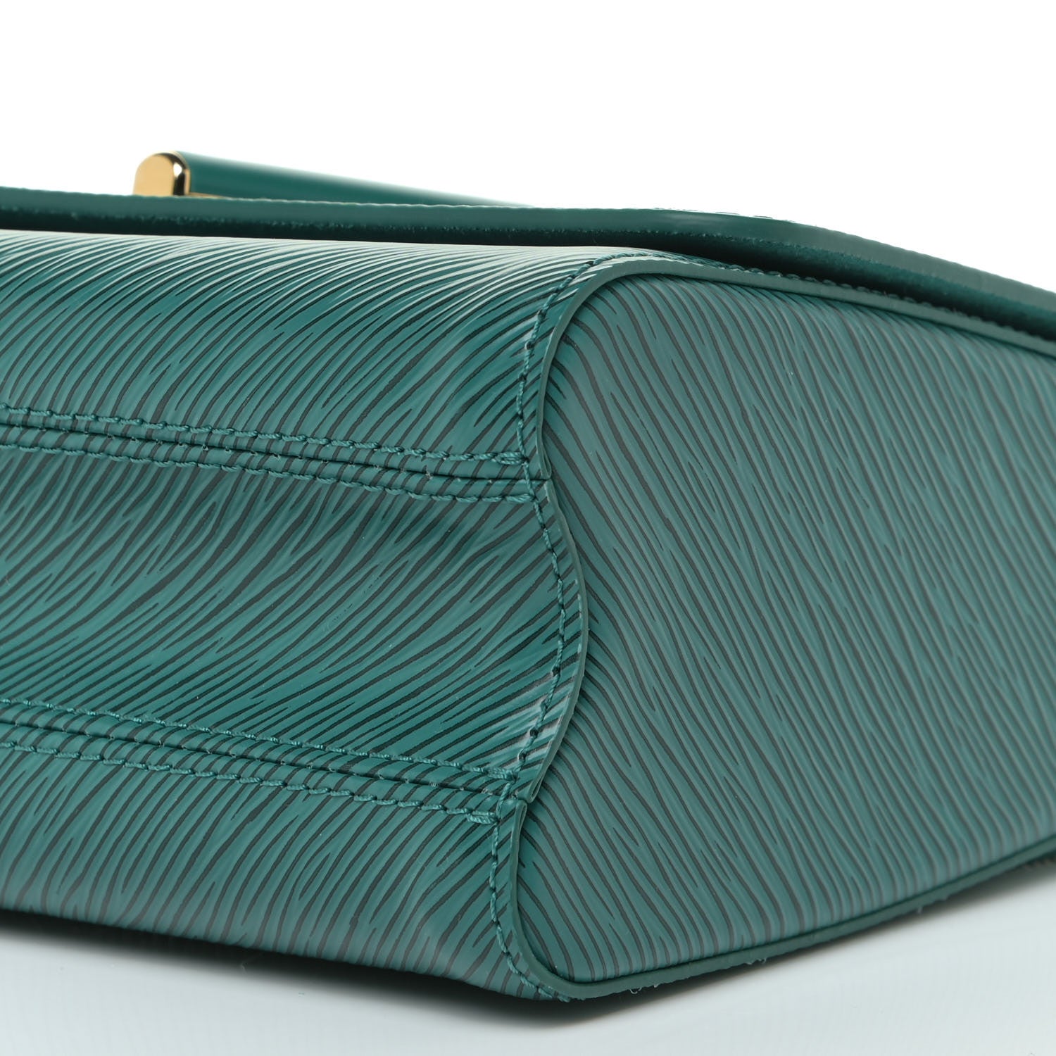 Louis Vuitton Epi Twist Shoulder Bag MM Emeraude 9 of 11