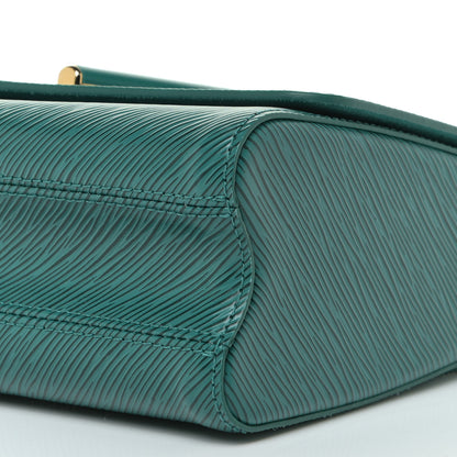Louis Vuitton Epi Twist Shoulder Bag MM Emeraude 9 of 11