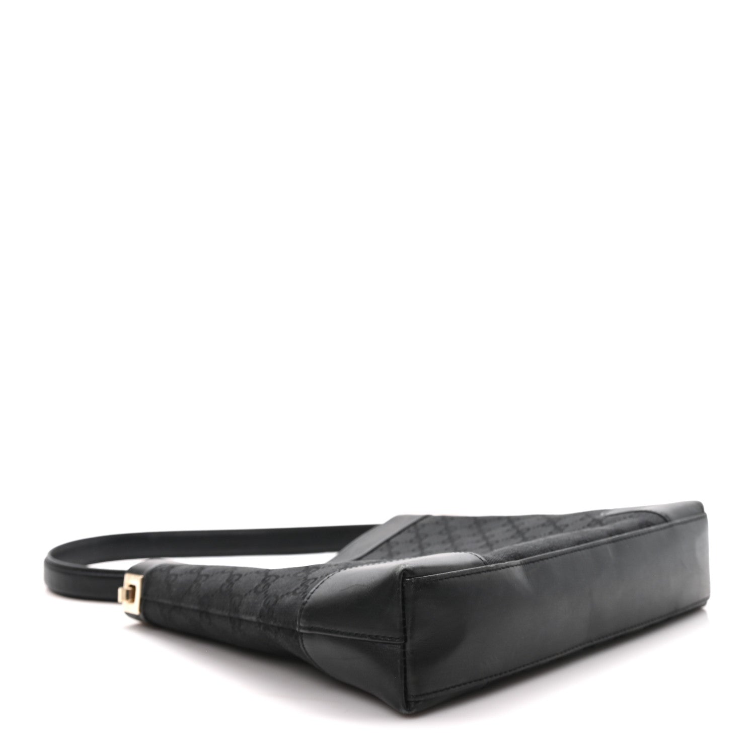 Gucci Monogram Shoulder Bag Black 4 of 12