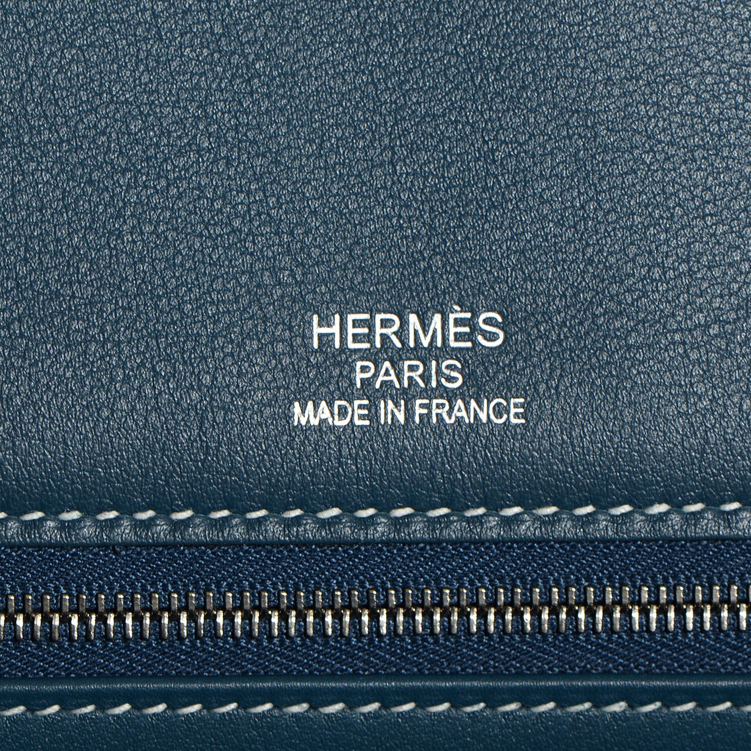Hermes Swift Toile Ghillies Birkin 40 Bleu De Prusse 23 of 28