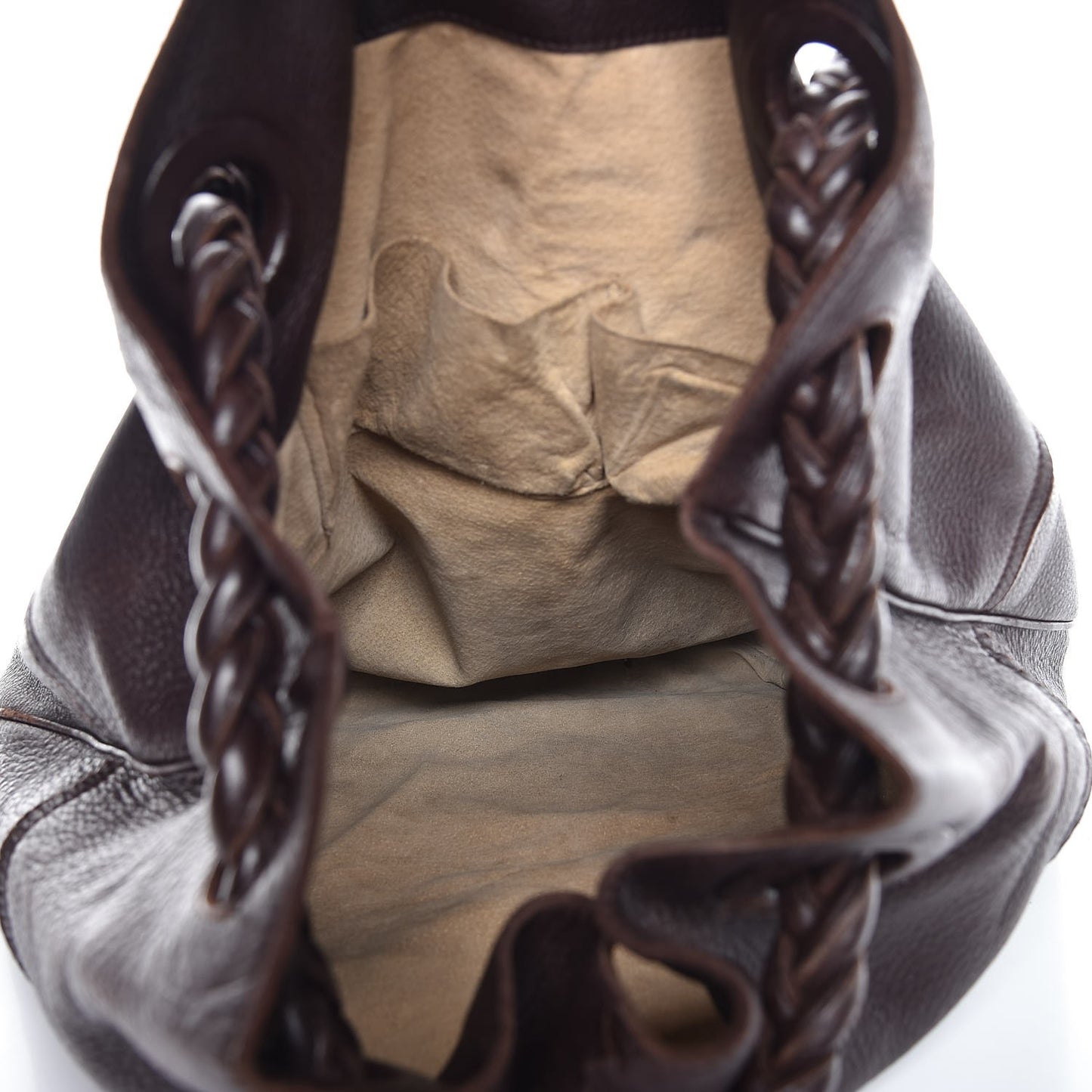 Cervo Deerskin Julie Tote Ebano