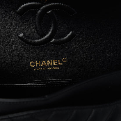 Chanel Caviar Chevron Quilted Small Double Flap Black 8 of 10