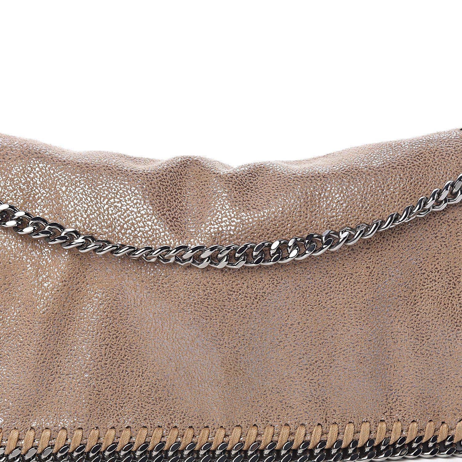 Stella McCartney Shaggy Deer Falabella Crossbody Bag Taupe 7 of 9