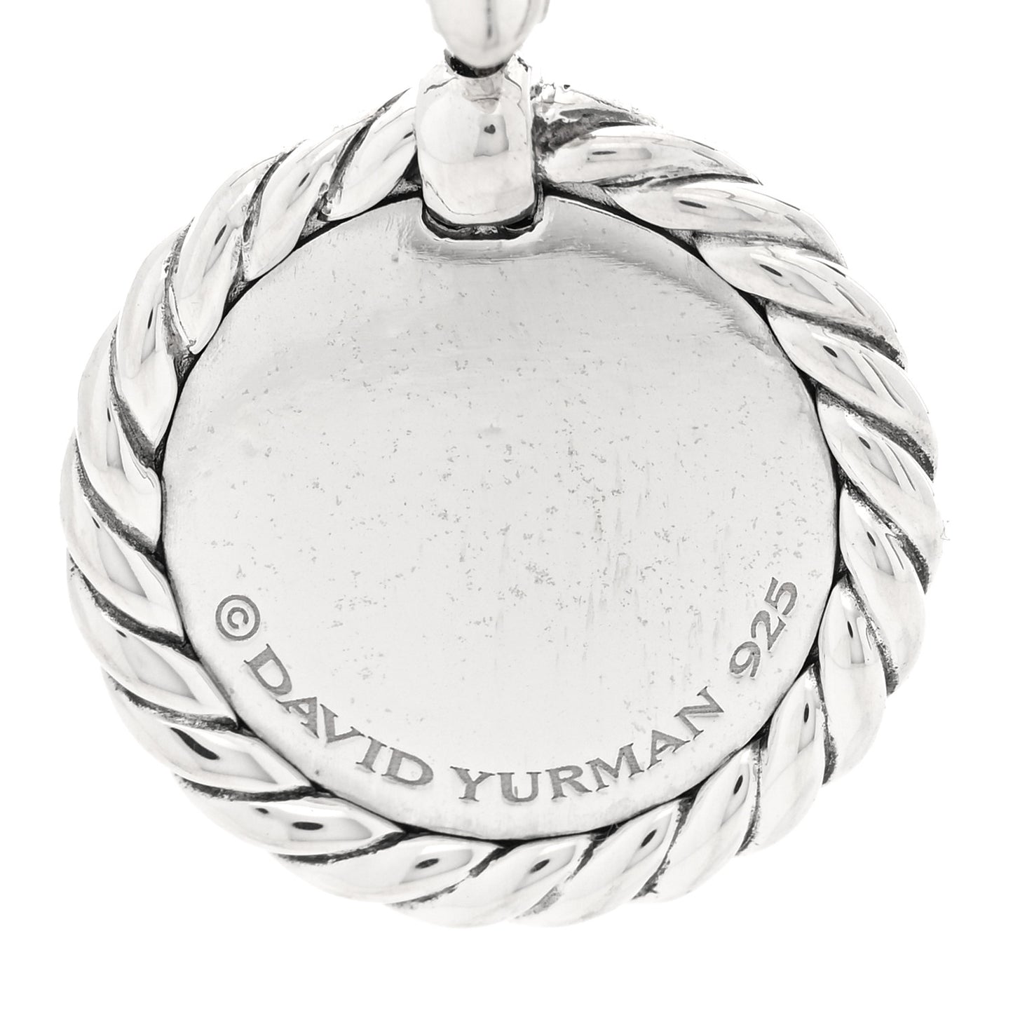 Sterling Silver Diamond Initial B Charm