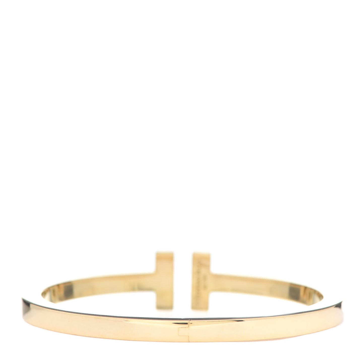 18K Yellow Gold T Square Bracelet