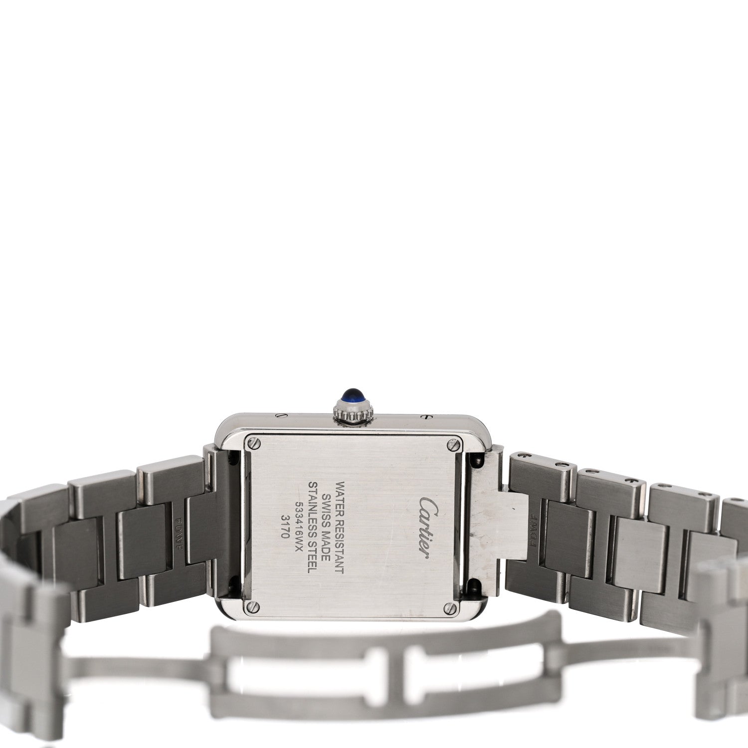 Cartier Stainless Steel 24mm Tank Solo Quartz Watch 4 of 5
