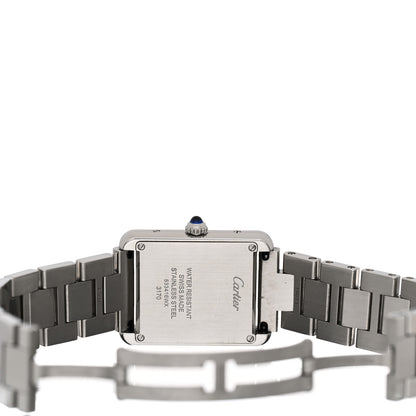 Cartier Stainless Steel 24mm Tank Solo Quartz Watch 4 of 5