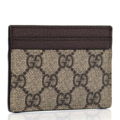 Gucci GG Supreme Monogram Ophidia Card Holder Brown 3 of 6