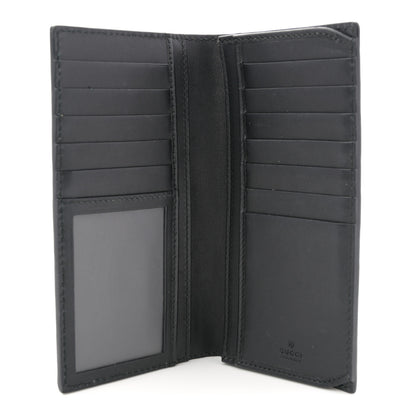 Gucci Guccissima Long Wallet Black 5 of 8
