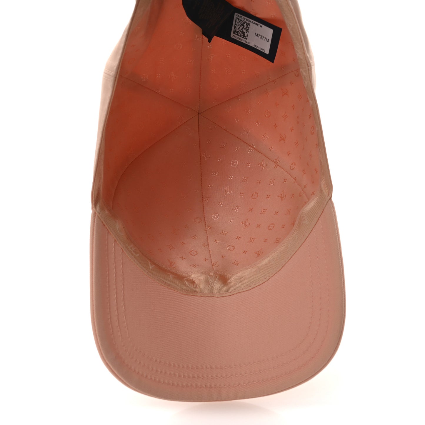 Cotton LV Signature Cap M Sunset