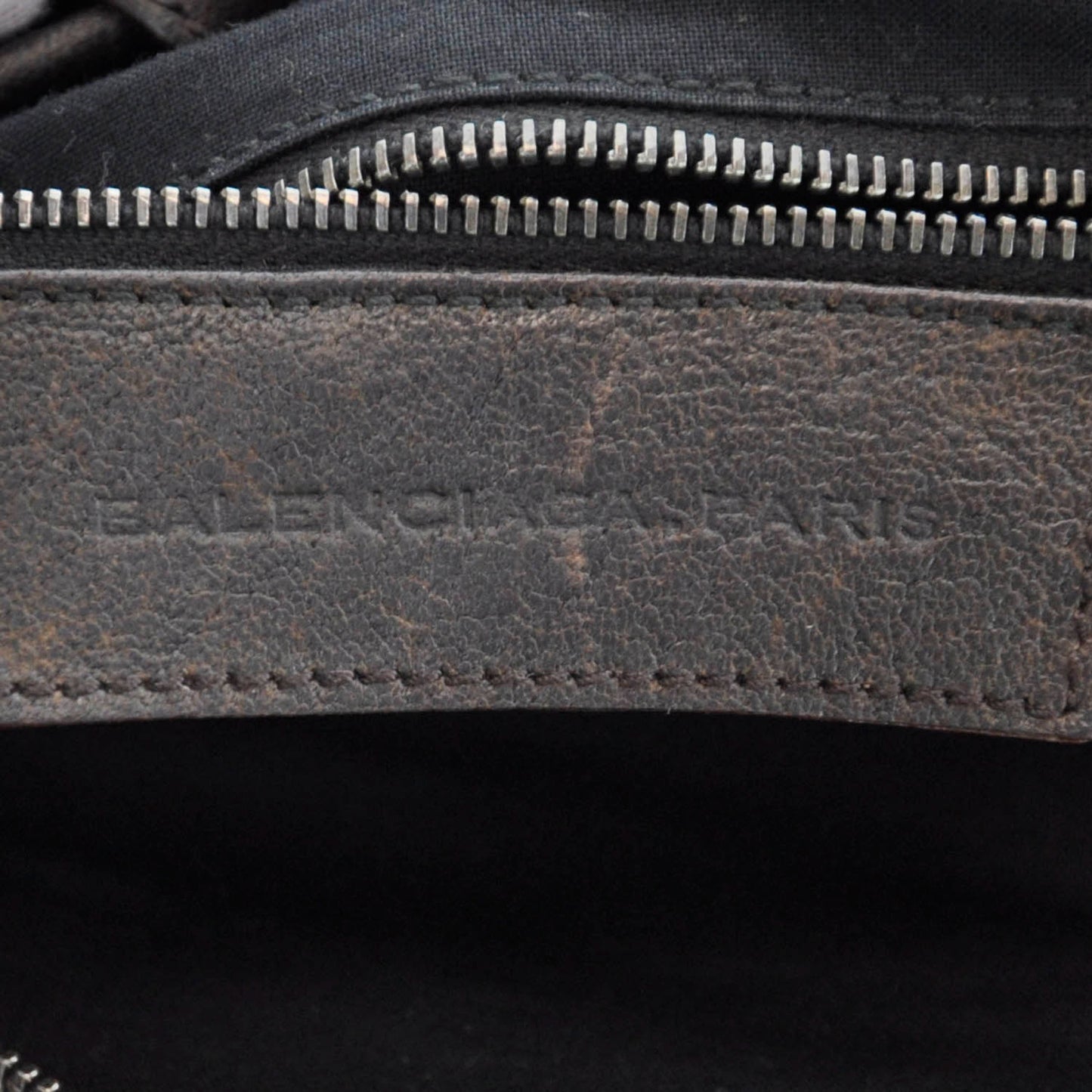 Leather Aviator Helmet Bag Marron