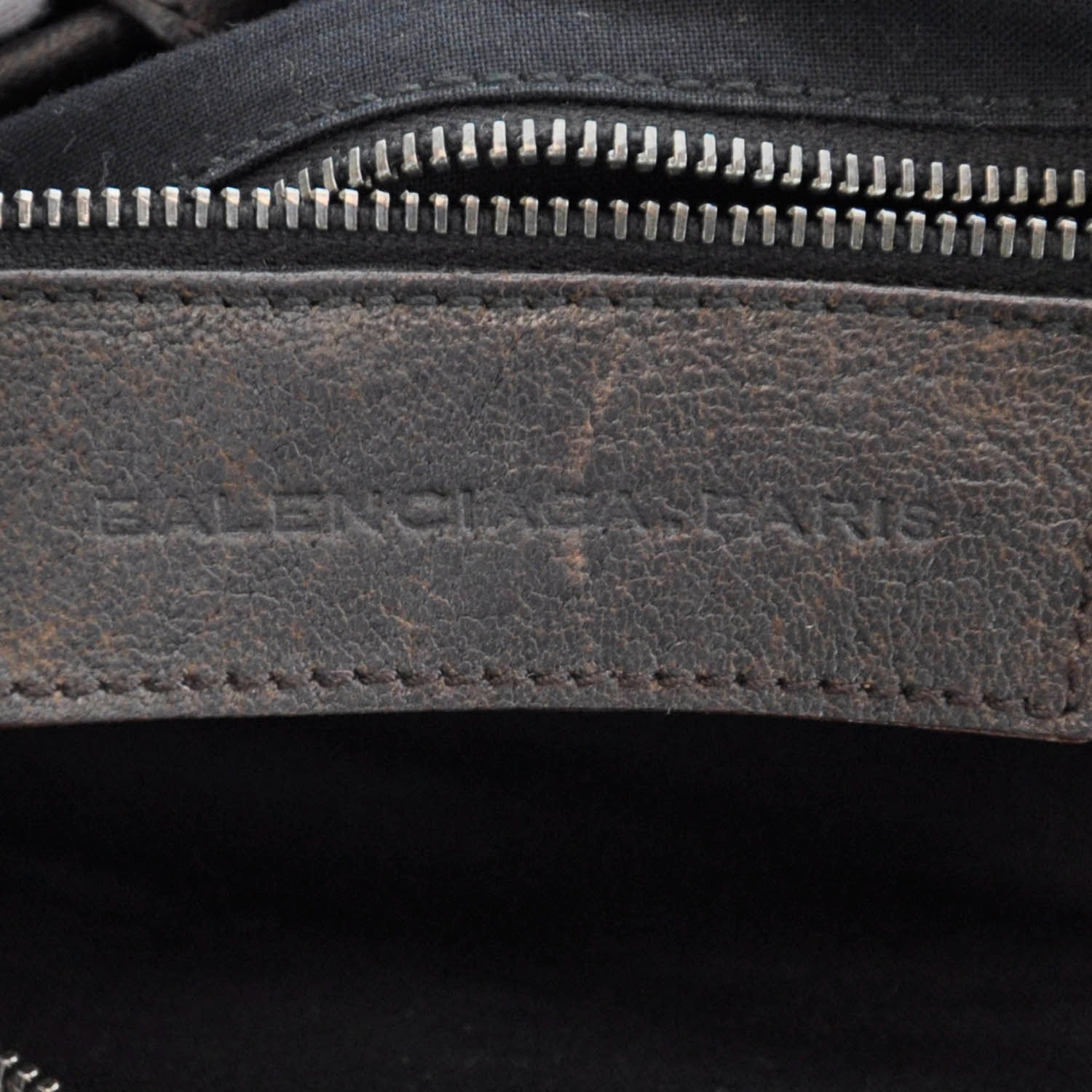 Balenciaga Leather Aviator Helmet Bag Marron 7 of 9