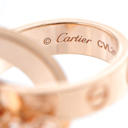 Cartier 18K Pink Gold Interlocking LOVE Bracelet 3 of 8