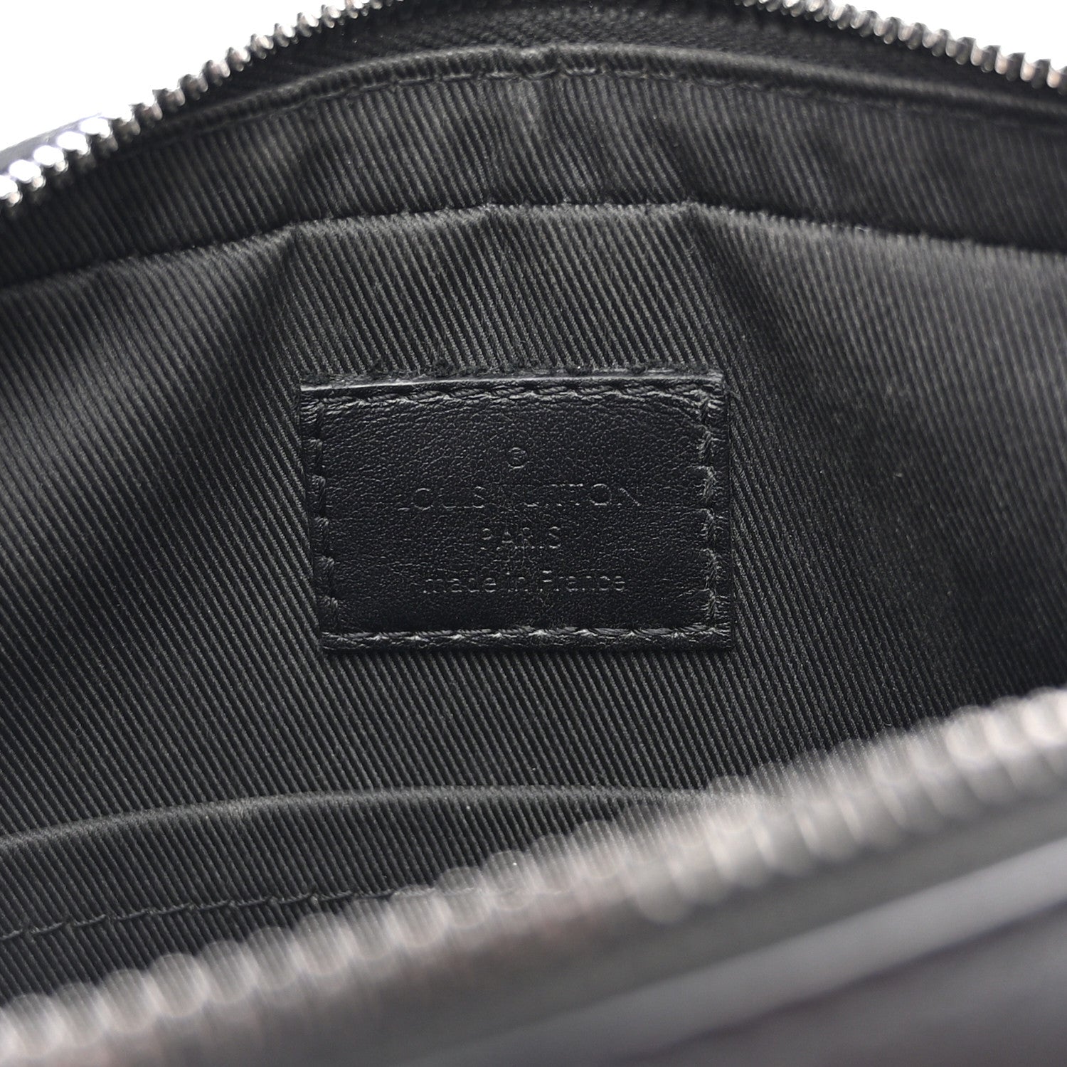 Louis Vuitton Calfskin Monogram Shadow Duo Messenger Black 6 of 11
