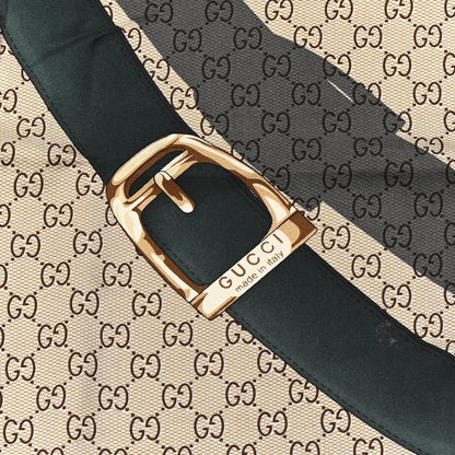 Gucci Silk Monogram Horsebit Square Scarf 2 of 5