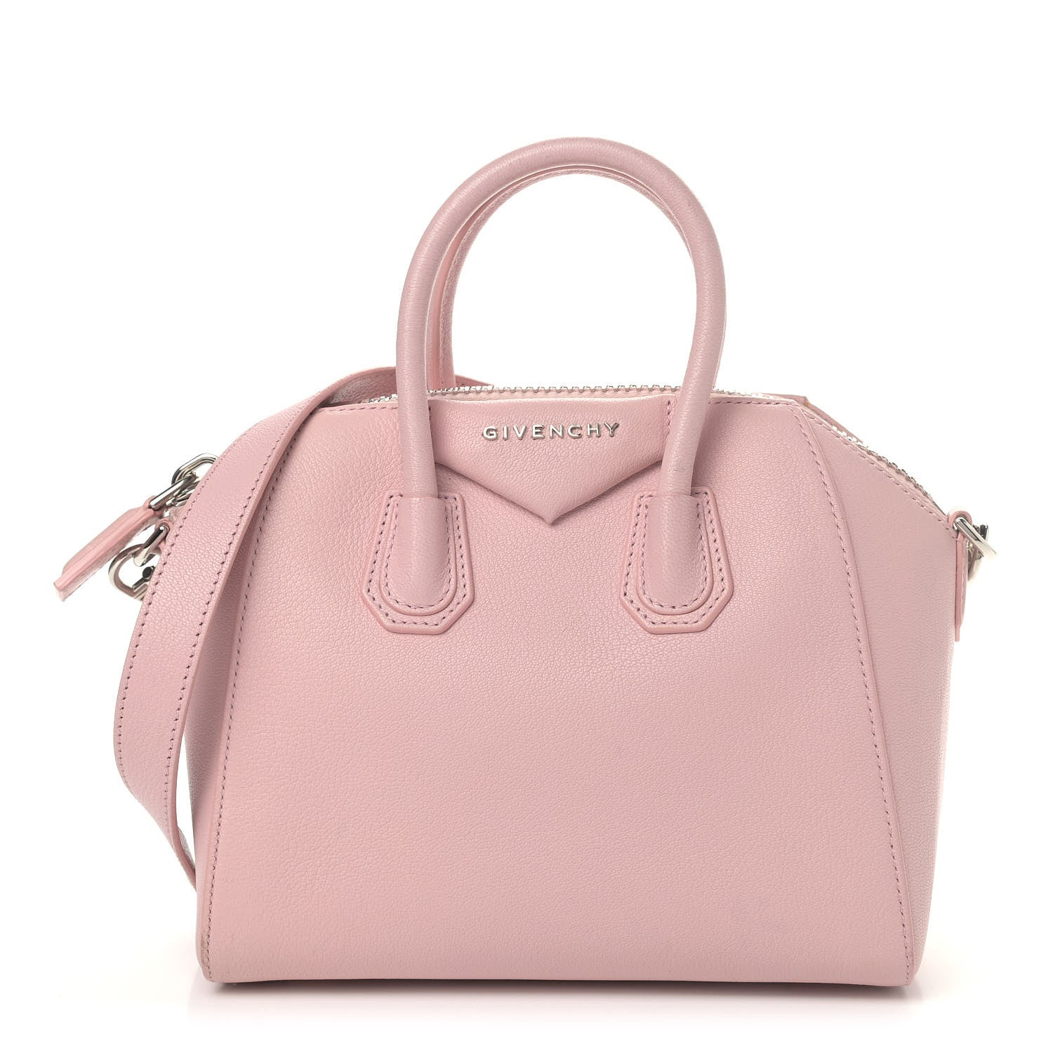 Givenchy Sugar Goatskin Mini Antigona Pink 1 of 10
