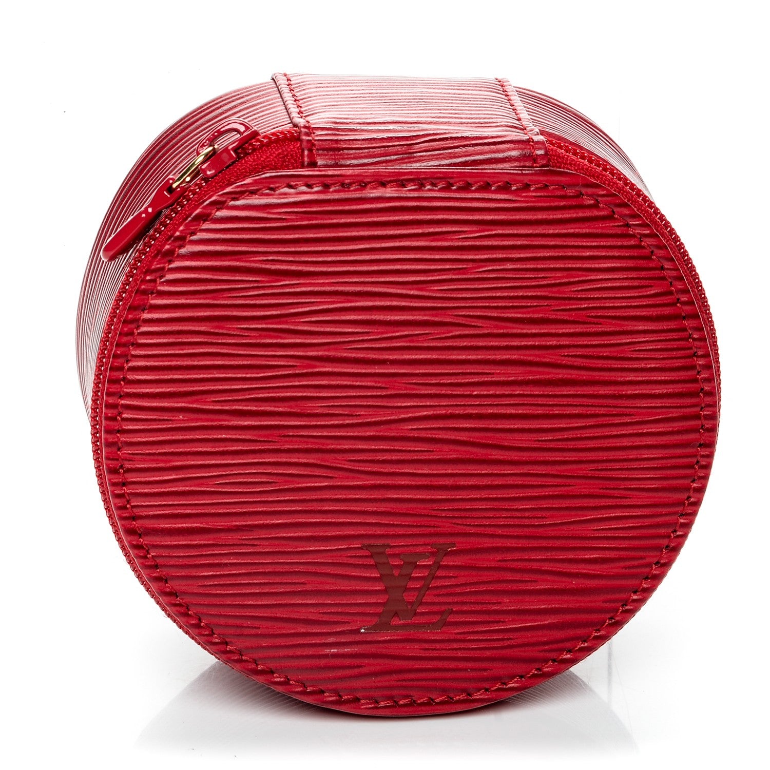 Louis Vuitton Epi Ecrin Bijoux 10cm Jewelry Box Case Red 1 of 7
