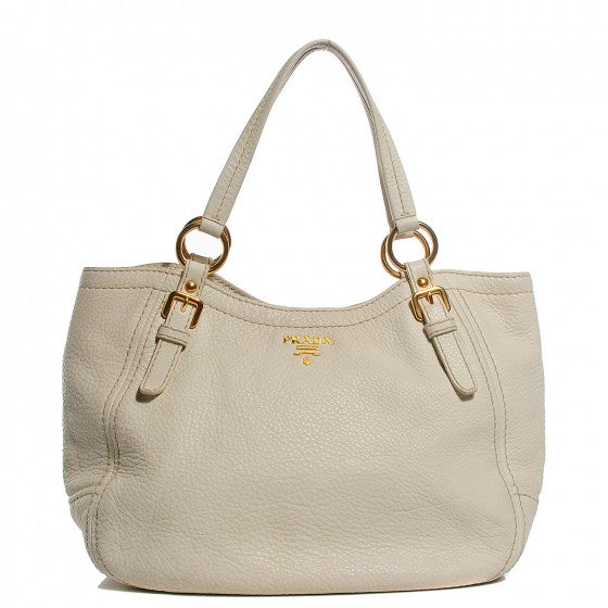 Prada Vitello Daino Hobo Talco 1 of 16