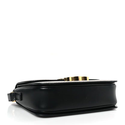 Celine Shiny Calfskin Teen Triomphe Black 4 of 9